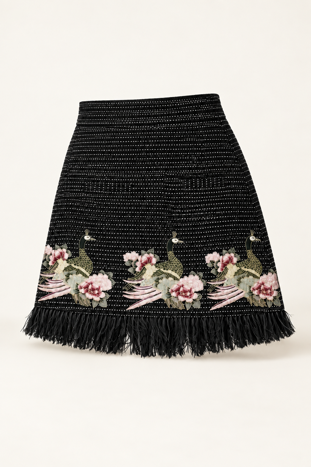 Peacock skirt