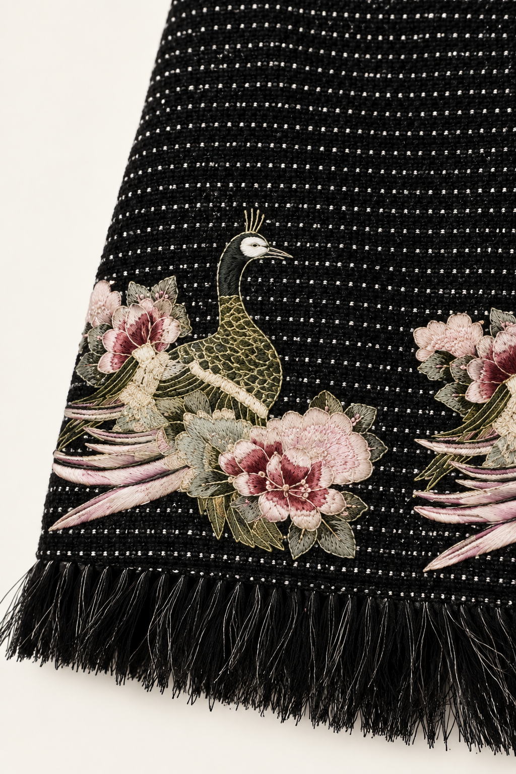 Peacock skirt