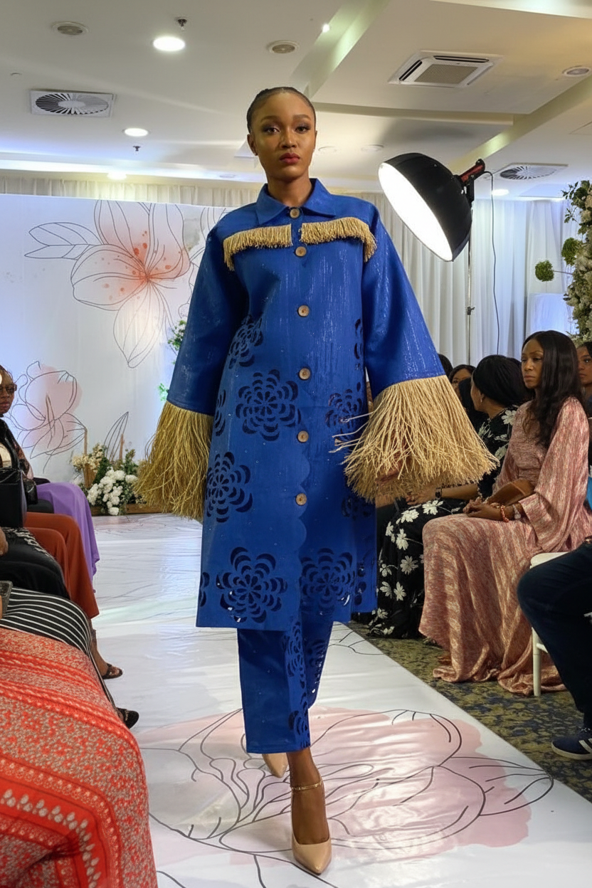 Bold outfit - royal blue