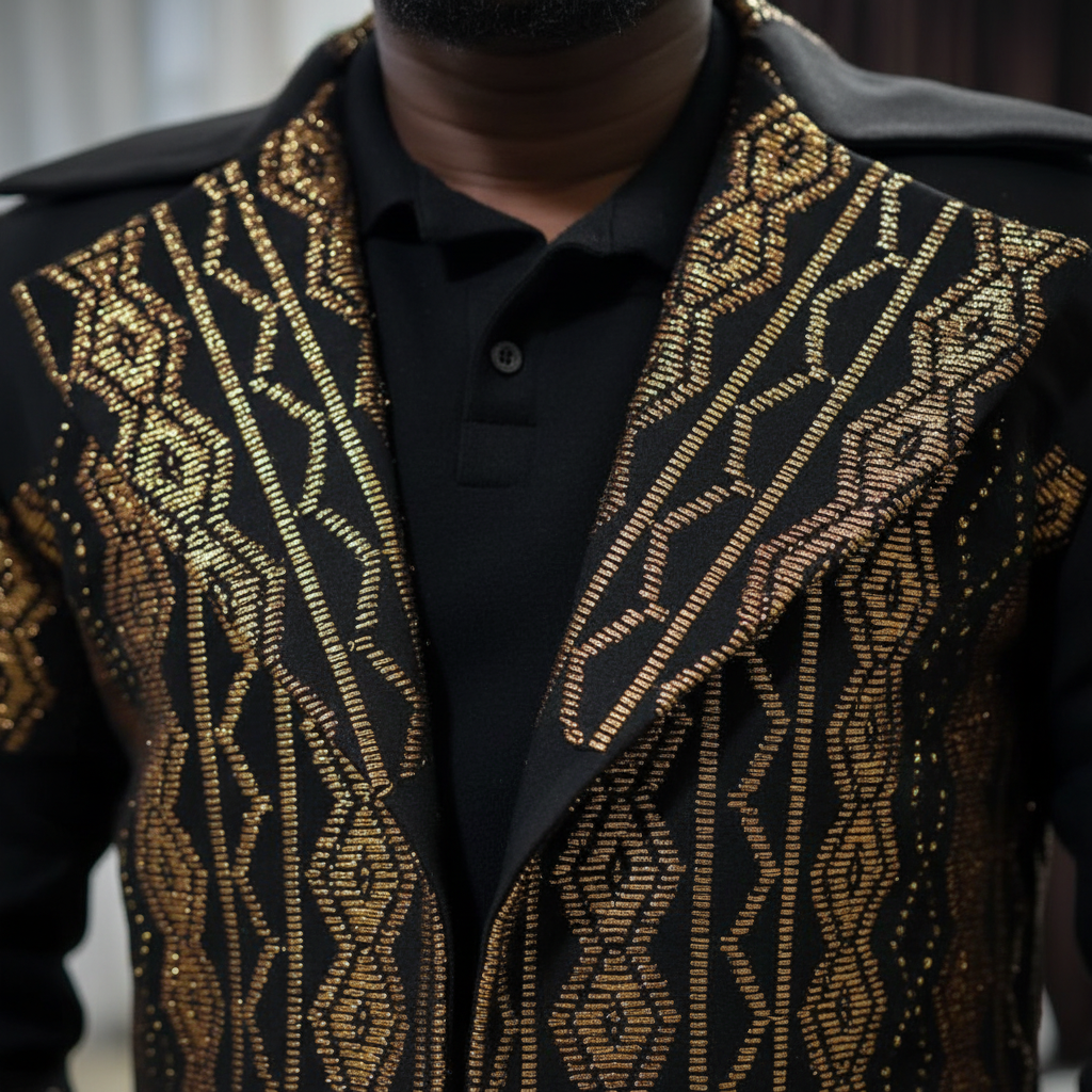 Lapel Collar Detail
