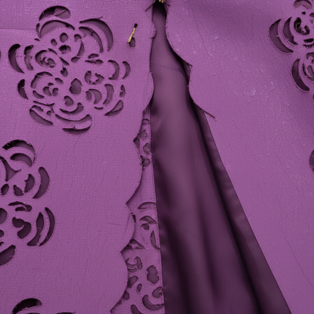 Laser-Cut Floral Detail