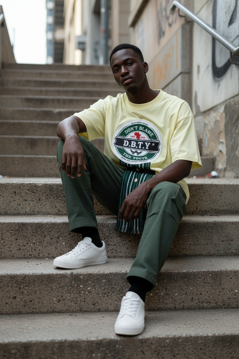 Male Model – Seated Urban