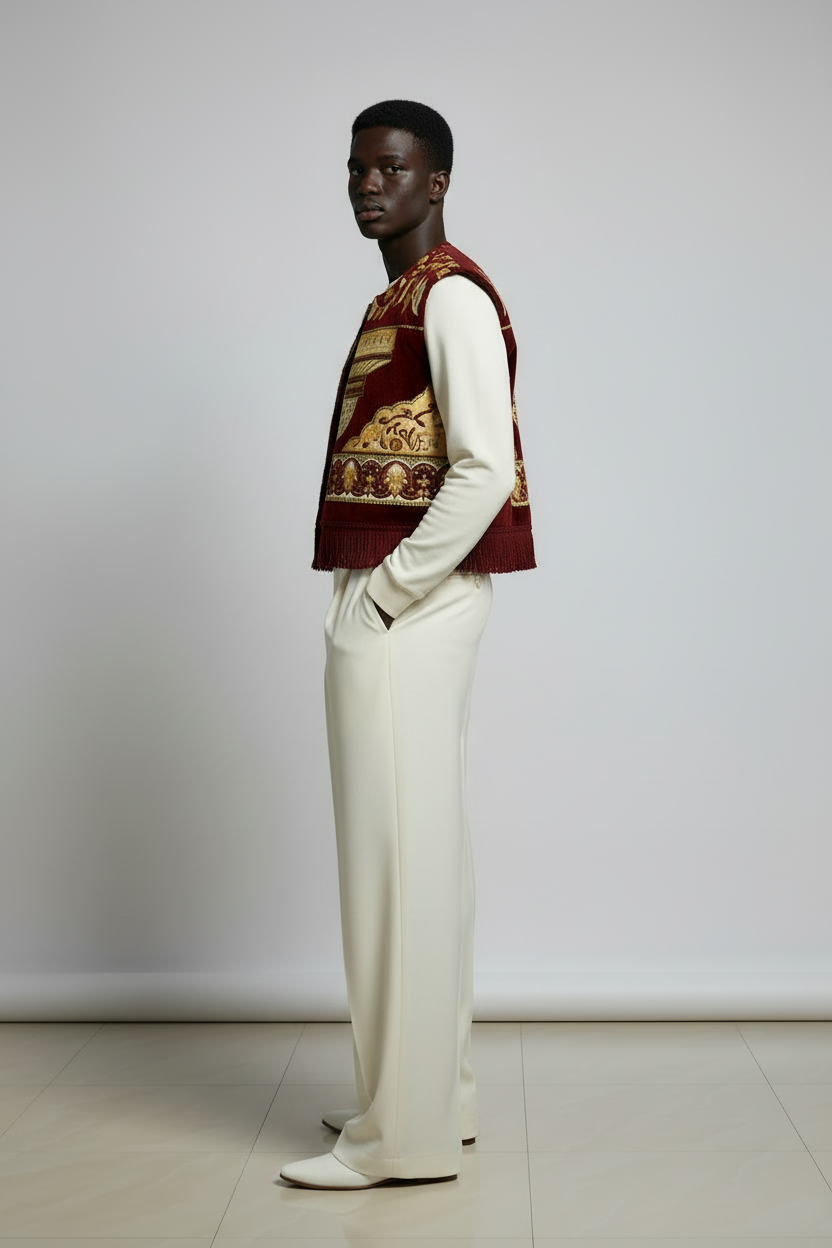 Ite Embroidered  Vest
